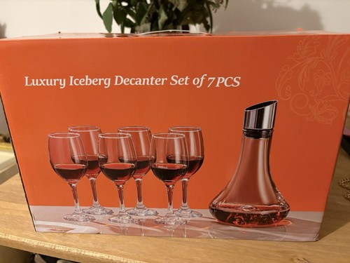 Luxury diamond decanter set - decanter,