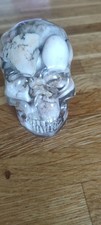 Handmade Resin Skull Ornament