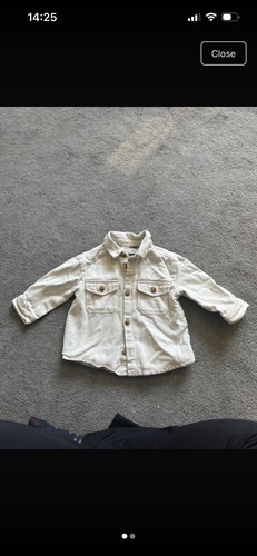 Zara boys cream shacket - boys,