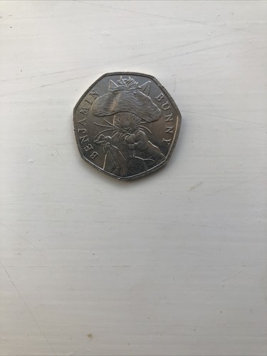 Rare benjamin bunny 50p - bunny,