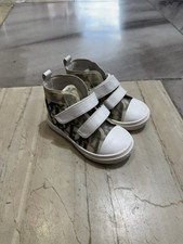Dior B23 Baby Toddler Kids High-top Sneakers Trainers White Size UK 5 EU 22