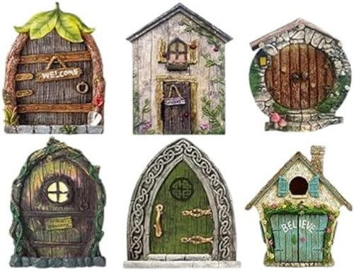 6pcs set fairy door - 6pcs/set,