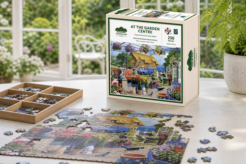 The garden centre wooden - at,