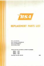 BSA Motorcycle Motorbike