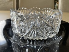 Vintage Crystal Fruit Bowl