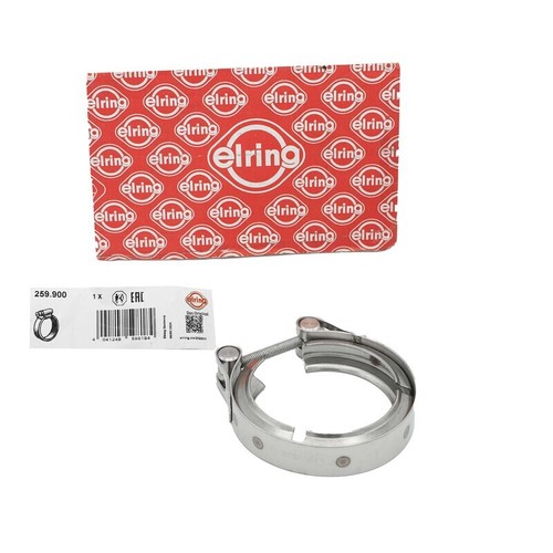Pipe connector exhaust - exhaust, clamp