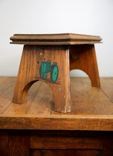 Vintage primitive wooden foot - vintage,