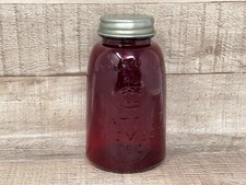 Vintage-Style Dark Red 5.75"