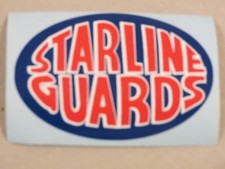 STARLINE GUARDS  Sticker 72mm x 47mm (Speedway / Grasstrack)
