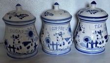 Blue Delft Deco coffee tea