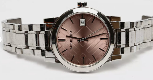 Burberry ladies pink check - pink,