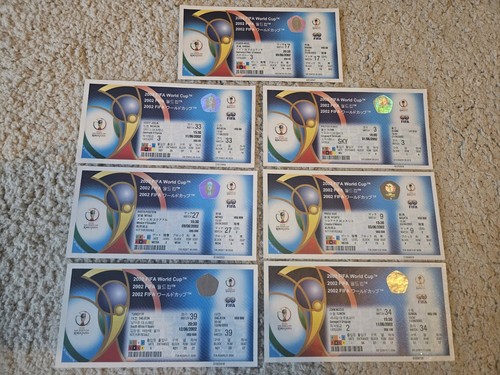 World cup 2002 full tickets - 2002,