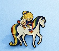 Rainbow brite pin badge - pin,