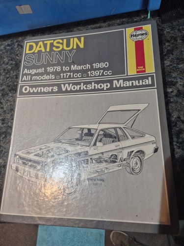 525 datsun sunny - 525, 1980