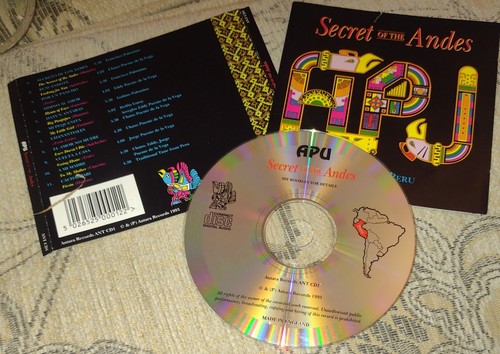 Apu secret the andes cd - andes,
