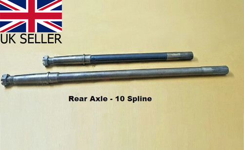 Rear axle set for - axle,