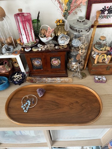 Vintage 1950s oval large - oval,