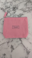 L'occitane Mini Pink Zip Pouch