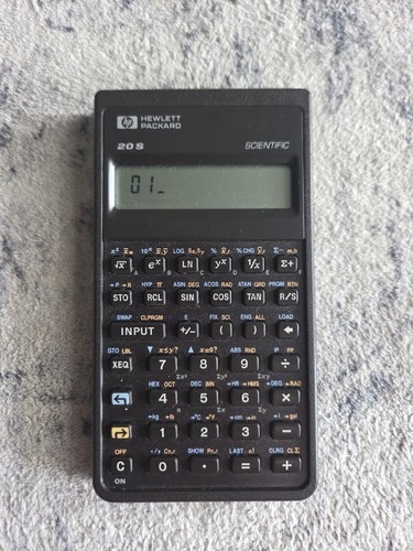 Hewlett packard 20s - hewlett,