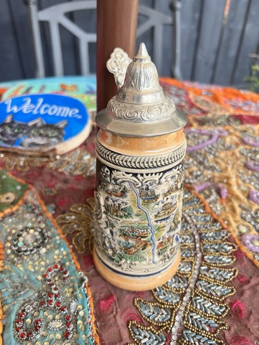 Western german stein beer - stein,