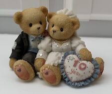 Vintage Cherished Teddies Figurine - 10th Wedding Anniversary -1997 - #302694