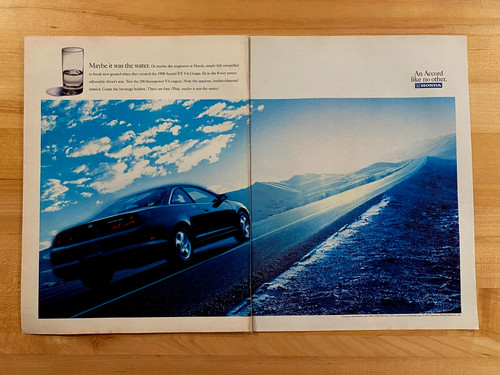 1998 vintage honda - vintage, ad
