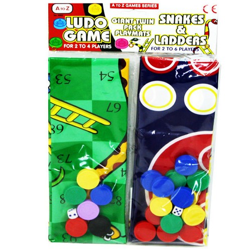 Giant playmats twin games pack - playmats,