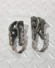 ♻️ Honda CR 80 CR80 1983 Footpegs Foot Pegs Footrests Pair ♻️