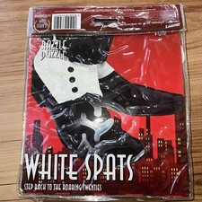 White Spats. Small Wear And Tear But Good For Use.