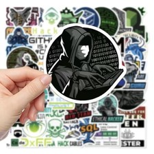 50 Computer Hacker Sticker