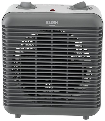 Bush 2kw upright fan heater - upright,