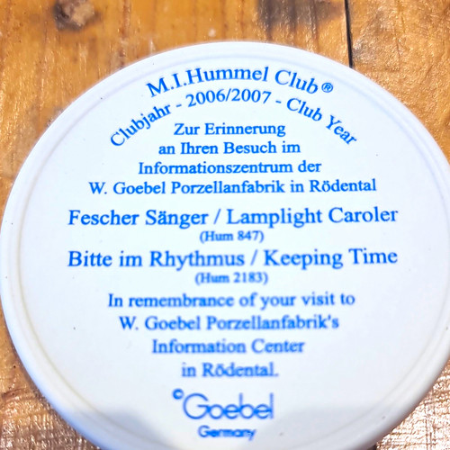 Goebel hummel club - goebel,