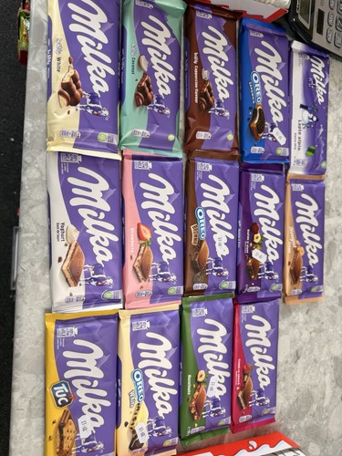 Multi flavour milka - milka, chocolate