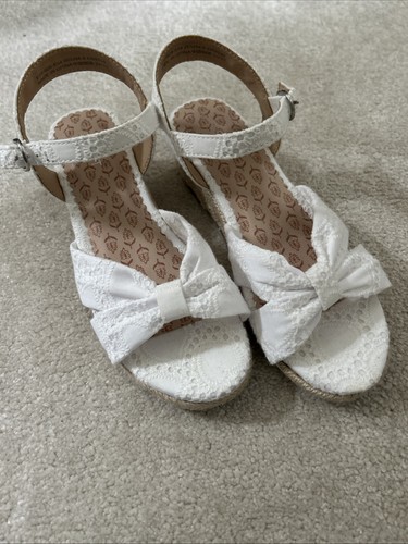 Girls next sandals white size - next,