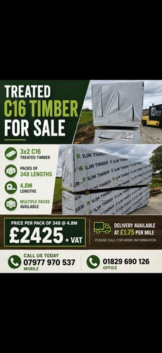 New treated timber wooden - timber, /