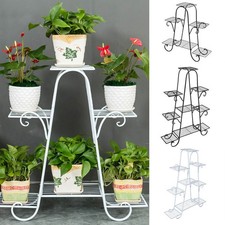 Tall Metal Plant Pot Display
