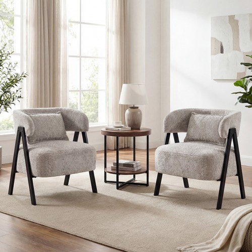 Faux rabbit fur upholstered - faux,