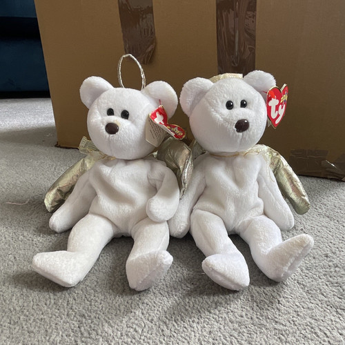 Beanie babies halo white - babies,
