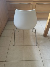 Kartell Maui Dinning Stackable Chairs Pair of 2 Off White. Good Used Condition.