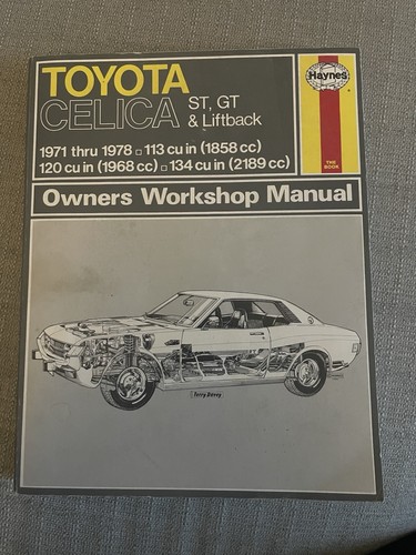 Haynes toyota celica gt - haynes, st