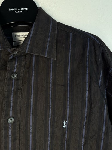 Paisley ysl shirt cotton - ysl,