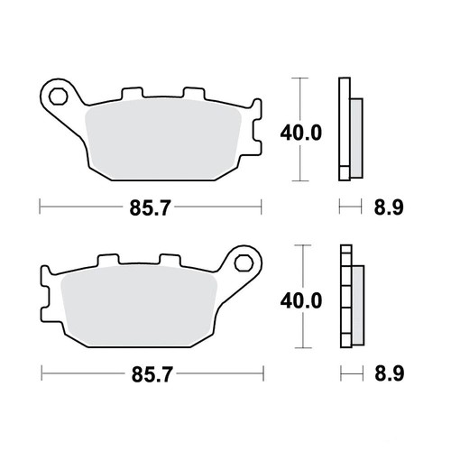 Brake pads std trw - brake,