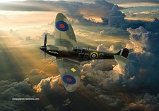 Supermarine spitfire canvas - supermarine, spitfire,canvas