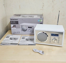 Silvercrest SRH 5 C3 DAB+ / FM Radio in White with Bluetooth & 3.5mm Jack Aux