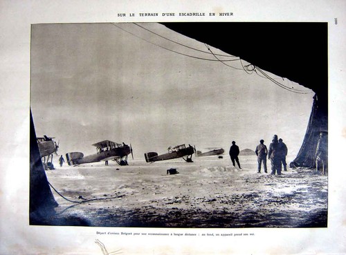 Old antique print - old, night
