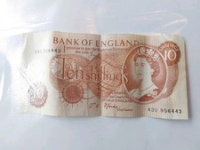 Ten shilling note - shilling,