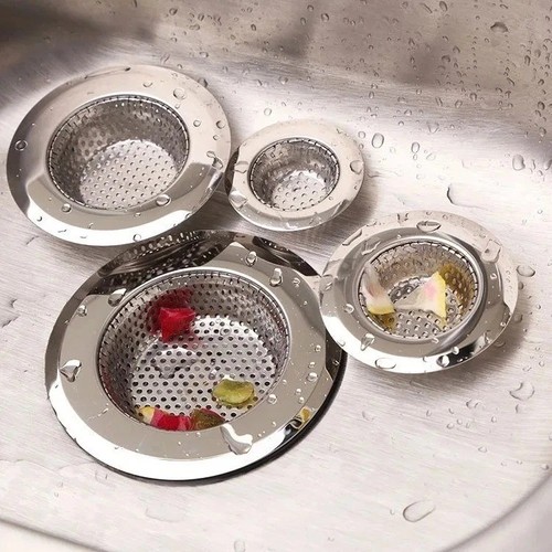 Stainless steel sink bath - stainless, plug