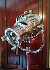 PROFESSIONALLY POLISHED BRITISH MADE VINTAGE STRAND PATT 23 THEATRE LIGHT 