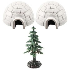 Arctic Figures Toy Igloos