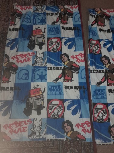Star wars curtains disney - star,